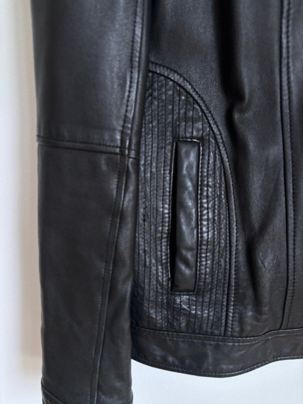 7 Diamonds Leather Moto Jacket Men's - Picture 6 of 9